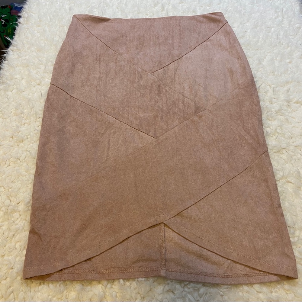 Papaya velvet skirt size large
